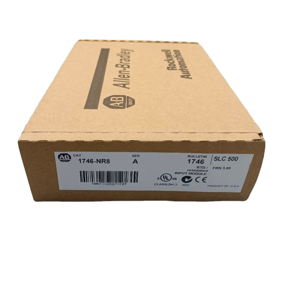 AB 1746-NR8 SER A New Factory Sealed SLC 500 RTD Resistance Input Module 1746NR8 DHL / UPS / FedEx