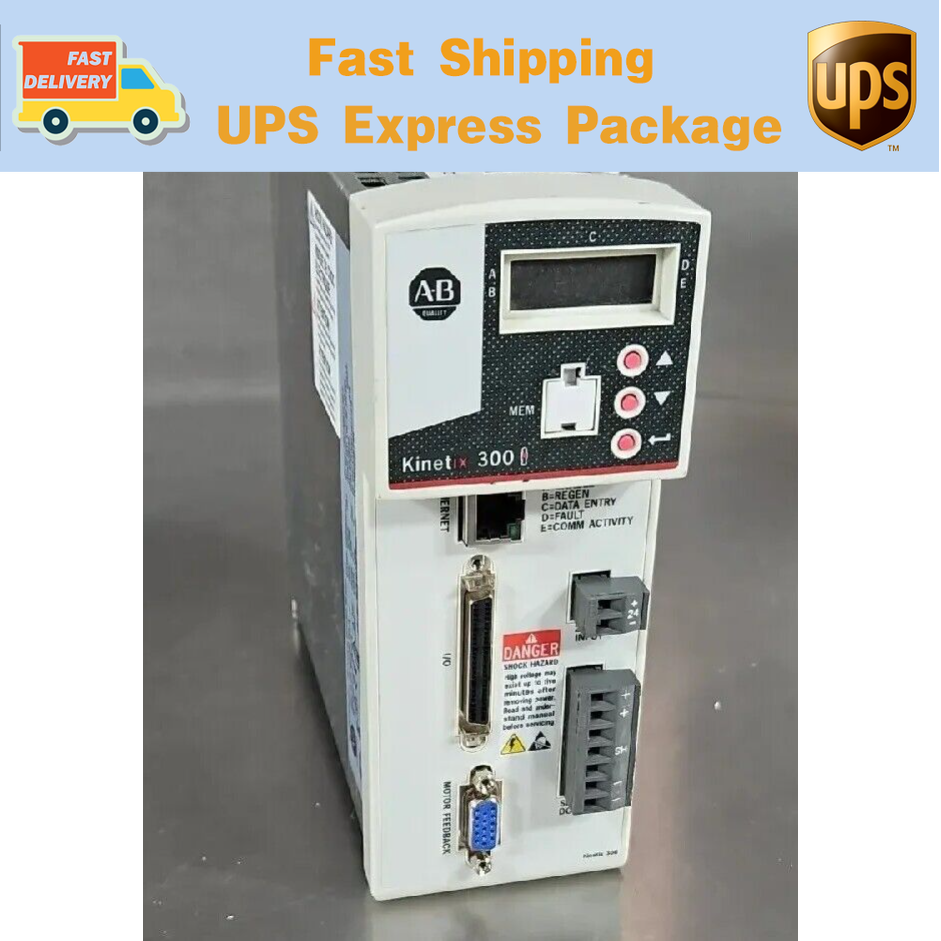 2097-V33PR3 Allen Bradley Kinetix 300 Servo Drive Expedited Shipping 2097V33PR3 DHL / UPS / FedEx