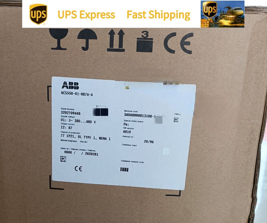 Brand New ABB ACS550-01-087A-4 Inverter Spot Goods by DHL/Fedex