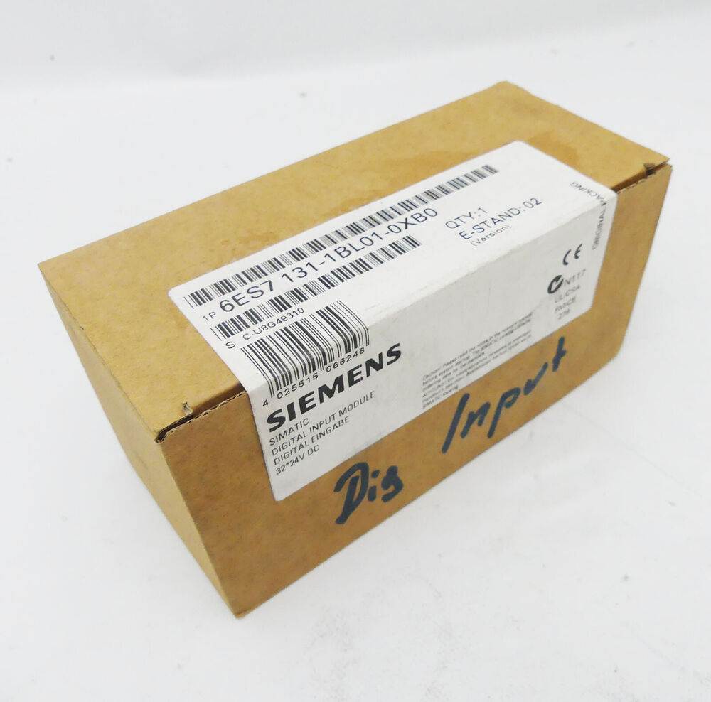 SIEMENS SIMATIC S7 6ES7131-1BL01-0XB0 6ES 7131-1BL01-0XB0 Vers. 02 -sealed-- UPS / Fedex / DHL