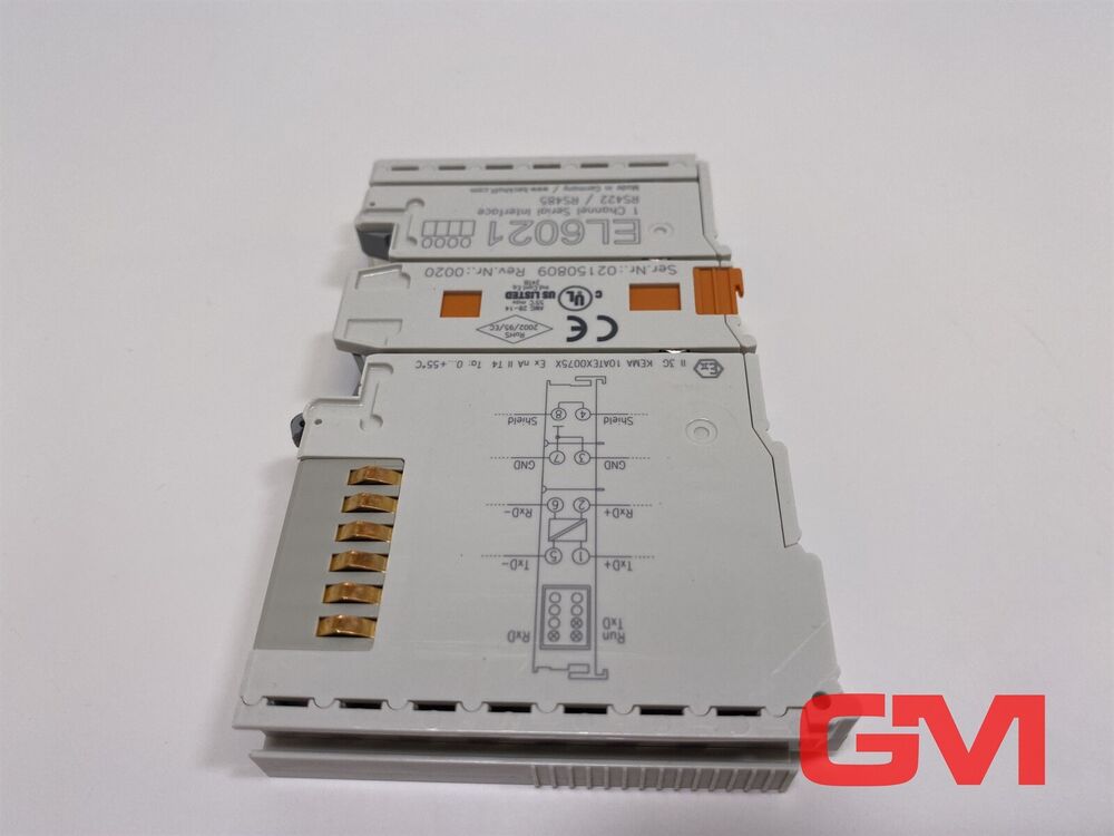 Beckhoff Communications Module EL6021 Ethercat 1 Port Interface Unit