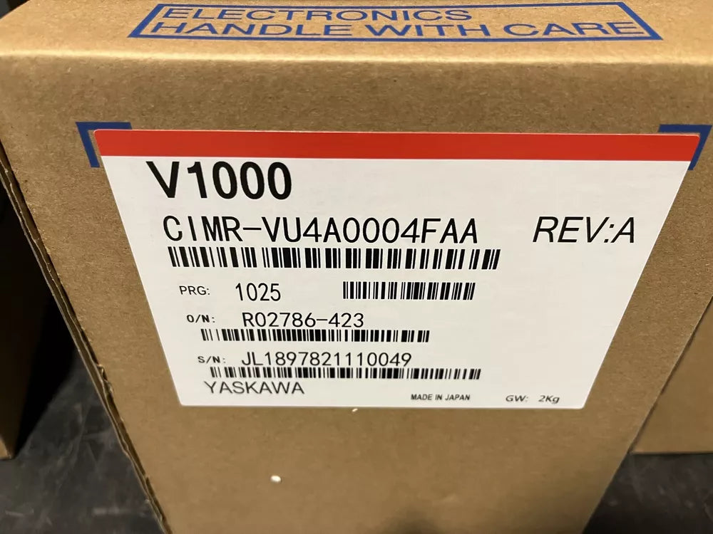 1PC New Yaskawa CIMR-VU4A0004FAA Inverter Urgent Shipment