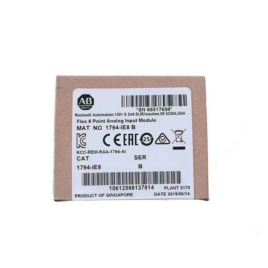 New Factory Sealed AB 1794-IE8 /B Flex 8 Point Analog Input Module 1794IE8 DHL / UPS / FedEx