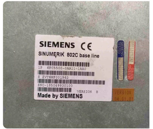 Siemens SINUMERIK 802C used base line operator panel 6FC5500-0AA11-1AA0 Fedex / DHL