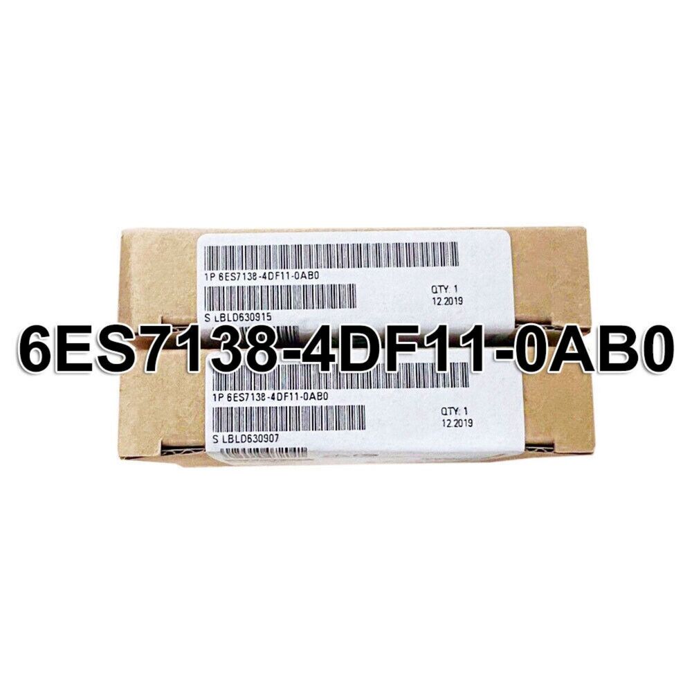 New Siemens 6ES7 138-4DF11-0AB0 6ES7138-4DF11-0AB0 Electronics module for ET200S