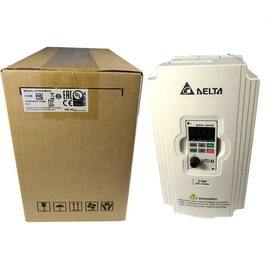 New In Box DELTA VFD037M23A Inverter 220V 3.7KW  UPS / DHL / Fedex