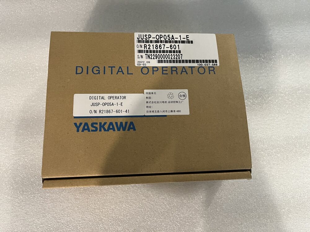 New Yaskawa JUSP-OP05A-1-E JUSPOP05A1E in Stock By DHL/UPS/FedEx Shipping  UPS /  Fedex / DHL