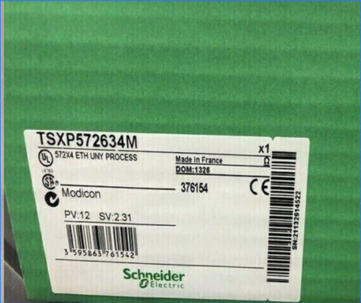 1PCS New in Box Schneider TSXP572634M Schneider Electric TSXP572634M UPS / DHL / Fedex