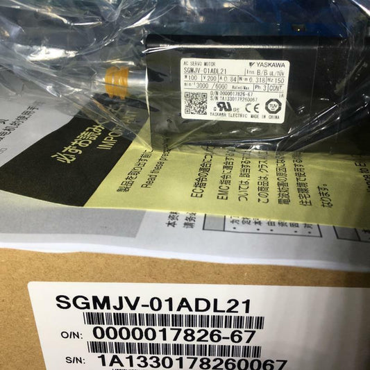 1PC New Yaskawa SGMJV-01ADL21 Servo Motor Expedited Shipping SGMJV01ADL21