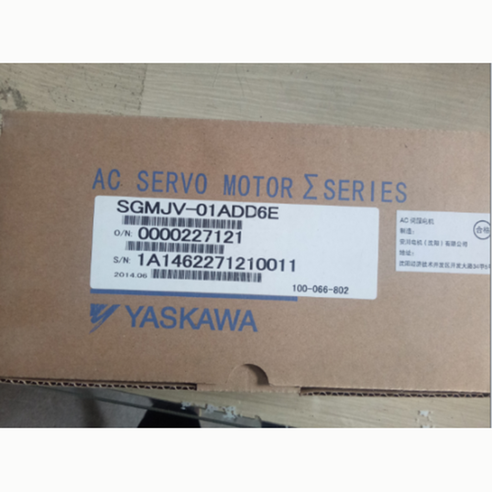 1PC New Yaskawa SGMJV-01ADD6E Servo Motor Expedited Shipping SGMJV01ADD6E