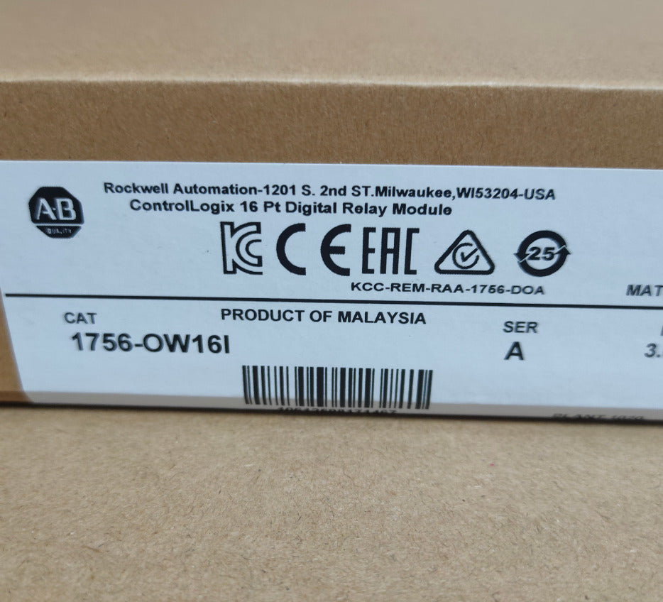 1756-OW16I AB ControlLogix Digital Relay Module PLC 1756OW16I New factory Sealed DHL / UPS / FedEx