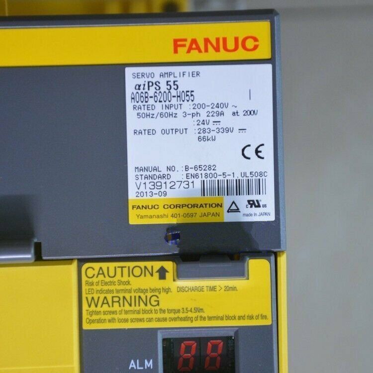 FANUC A06B-6200-H055 SERVO AMPLIFIER A06B6200H055 New Expendited Shipping DHL / UPS / FedEx