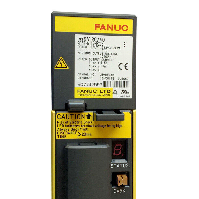 FANUC A06B-6117-H206 Servo Amplifier A06B6117H206 New In Box Expedited ShippingDHL / UPS / FedEx