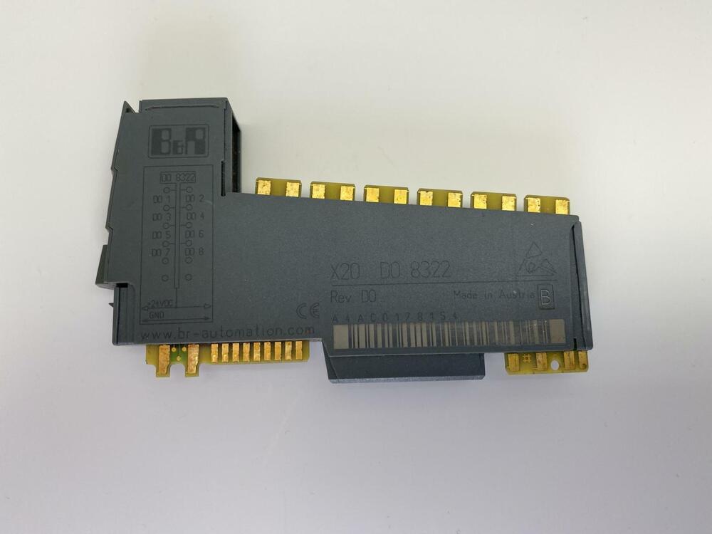 B&R Digital Output Module X20DO8322 Revision D0 DO8322