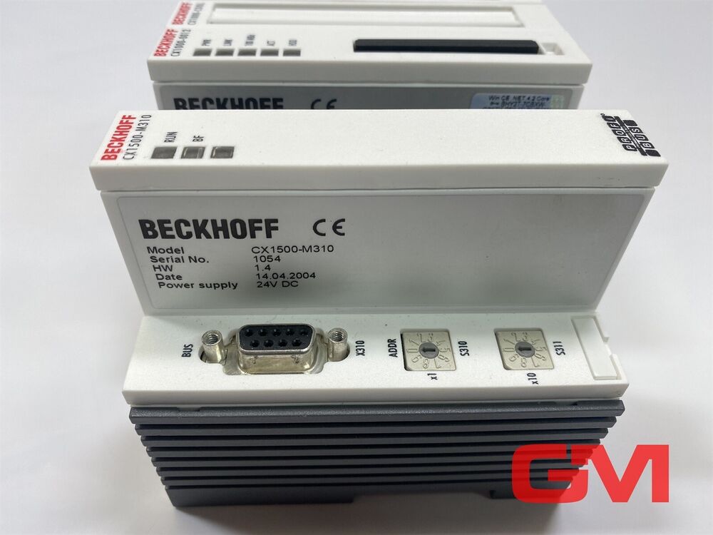 Beckhoff Control Unit CX1000-0012 Hw 2.2+ CX1500-M310+ CX1000-C00L+ CX1100-0002+