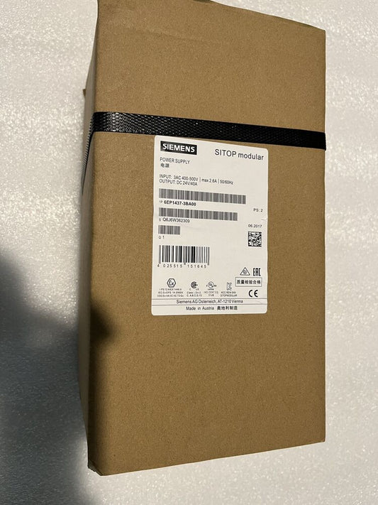 Siemens SITOP Modular 6EP1437-3BA00 New in stock By DHL/UPS/FedEx Shipping UPS / Fedex / DHL