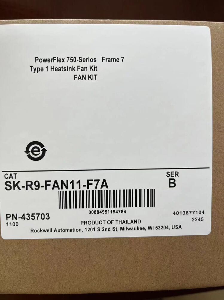 New Allen-Bradley SK-R9-FAN11-F7A inverter Fan kit New SKR9FAN11F7A Fast shipping  DHL / UPS / FedEx