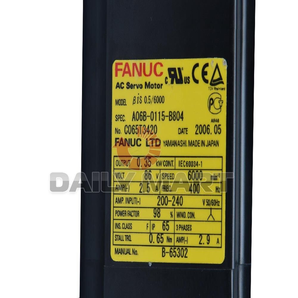 Used FANUC A06B-0115-B804