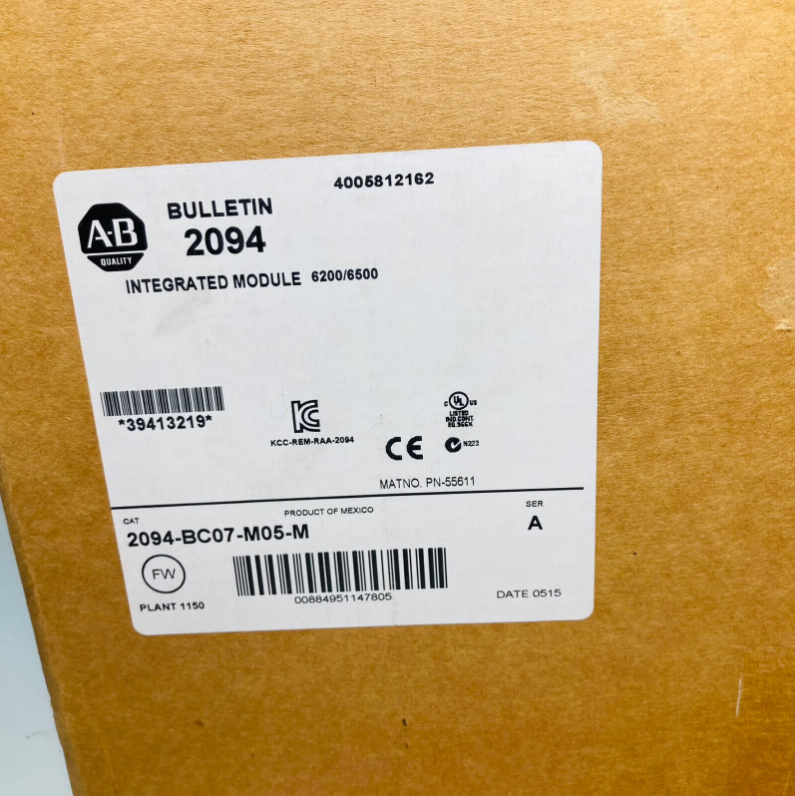 New Allen-Bradley 2094-BC07-M05-M AB Kinetix 6200/6500 Integrated Module AB DHL / UPS / FedEx