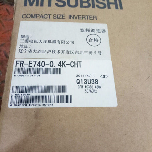 1PC New Mitsubishi FR-E740-0.4K-CHT PLC Module Inverter Box Expedited Shipping UPS / DHL / FedEx