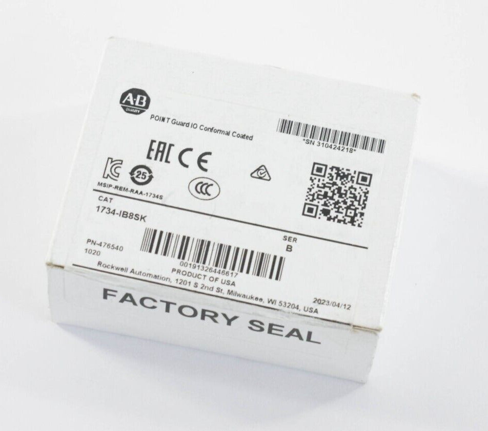 Allen-Bradley 1734-IB8SK Safety Digital Input Module AB 1734-IB8SK New In Box US Fedex or DHL