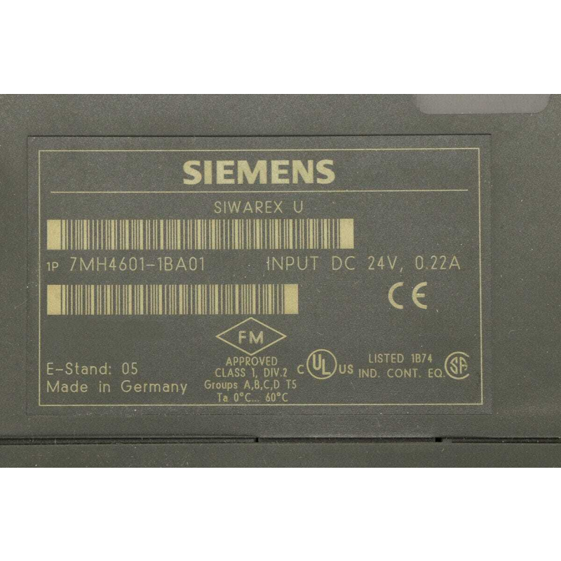 7MH4601-1BA01 SIEMENS Simatic Siwarex U Weighting Module Brand New!Spot Goods UPS / Fedex / DHL