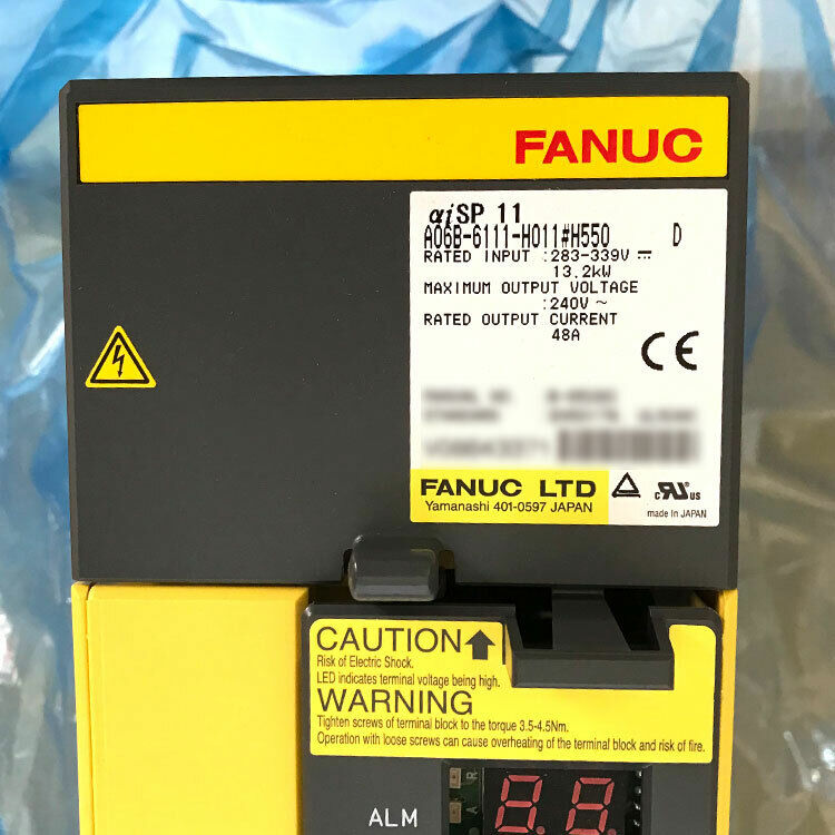 NEW FANUC SERVO AMPLIFIER A06B-6111-H011#H550 FREE EXPEDITED SHIPPING DHL / UPS / FedEx