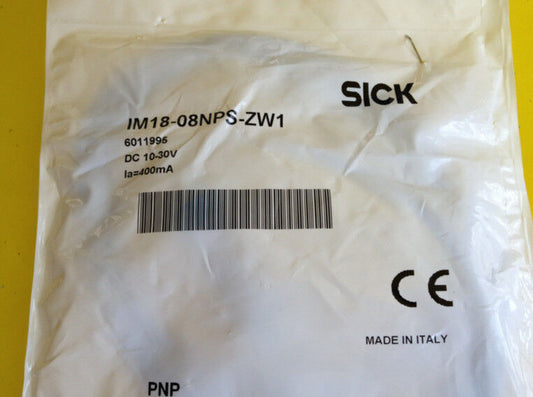 1PC New Sick IM18-08NPS-ZW1 Proximity Switch IM1808NPSZW1 DHL / UPS / FedEx