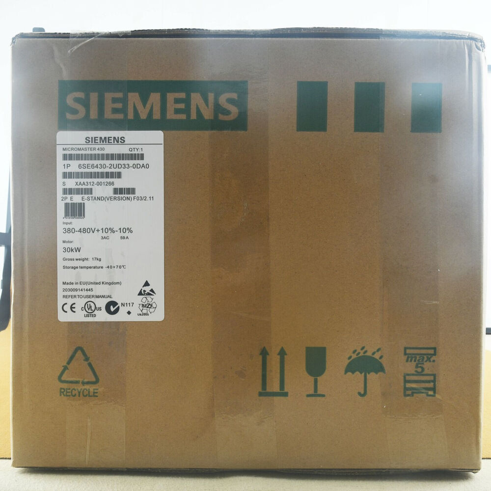 1PC Siemens 6SE6430-2UD33-0DA0 New In Box Fedex Or DHL 6SE6 430-2UD33-0DA0