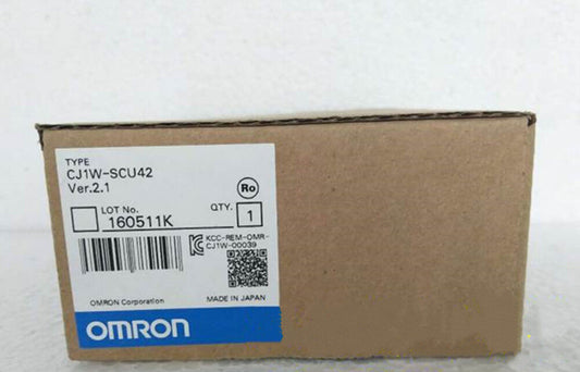 1PC OMRON CJ1W-SCU42 PLC Module CJ1WSCU42 New In Box Expedited Shipping DHL / UPS / FedEx