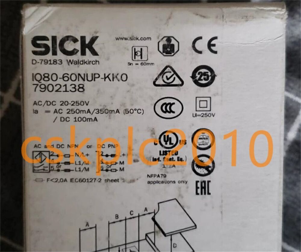 1 PCS NEW IN BOX SICK Sensors IQ80-60NUP-KK0 7902138