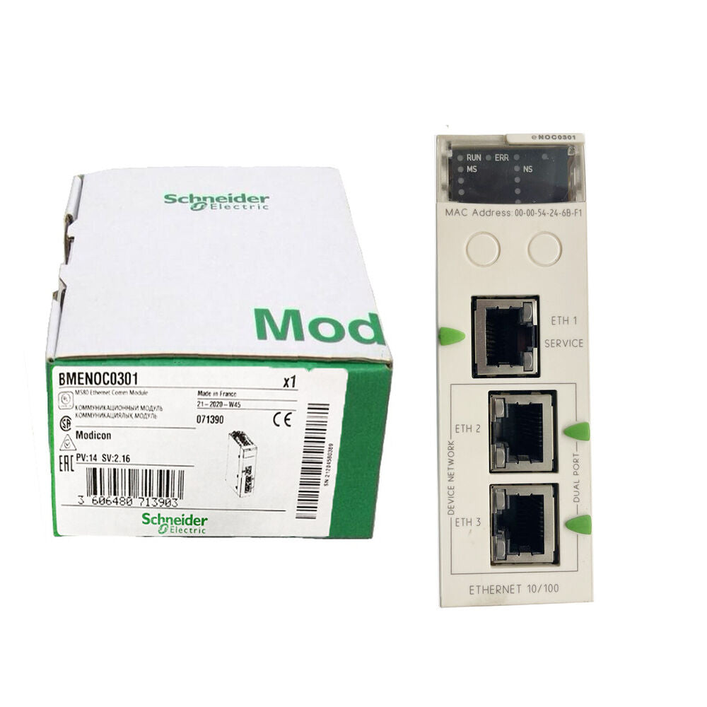 1PC New Schneider BMENOC0301 Ethernet Communication Module Expedited Shipping DHL / UPS / FedEx