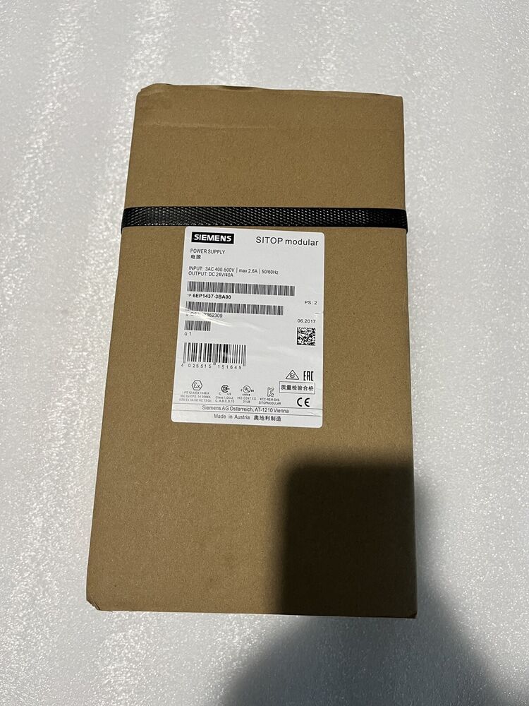 Siemens SITOP Modular 6EP1437-3BA00 New in stock By DHL/UPS/FedEx Shipping UPS / Fedex / DHL