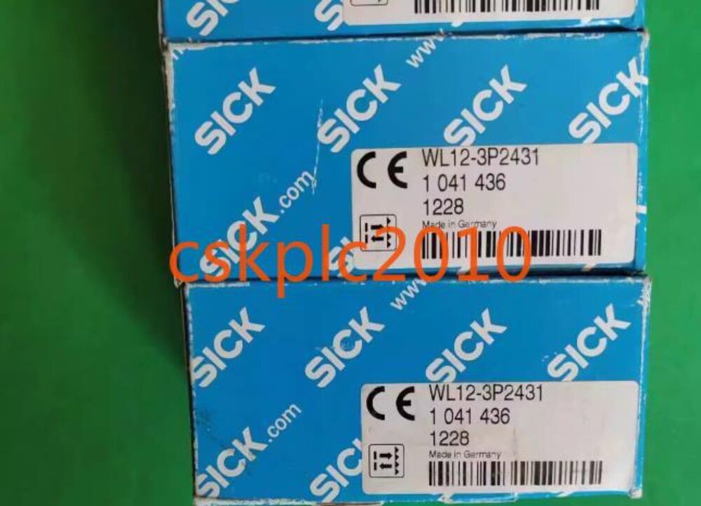 1PCS New original SICK photoelectric switch sensor WL12-3P2431 1041436 in stock