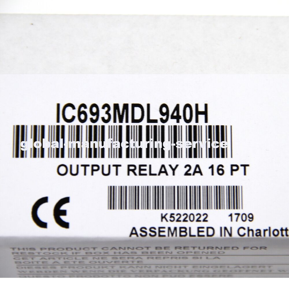 NEW GE Fanuc IC693MDL940H Output ModuleDHL / UPS / FedEx