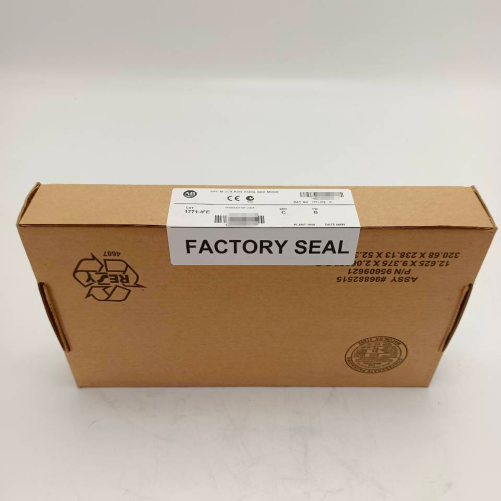 NEW Factory Sealed 1771-IFE SER C PLC-5 Analog Input Module 1771IFE PLC DHL / UPS / FedEx