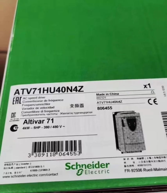 1PC New Schneider ATV71HU40N4Z Inverter In Box Expedited Shipping DHL / UPS / FedEX