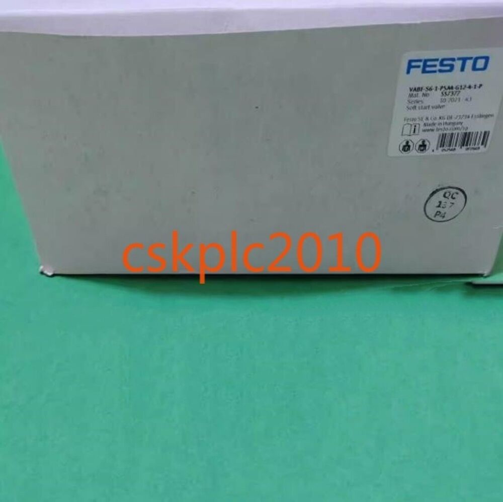 1PCS New original FESTO starting valve 557377 VABF-S6-1-P5A4-G12-4-1-P in stock