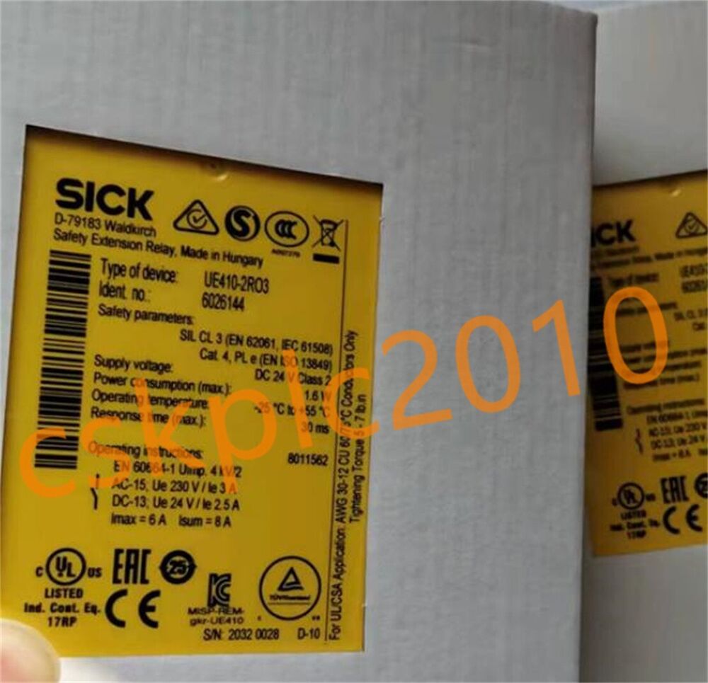 1 PCS NEW IN BOX SICK Security Controller UE410-2RO3 6026144