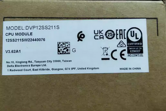 1PCS New Delta DVP12SS211S PLC In Box Free Shipping DHL / UPS / FedEx