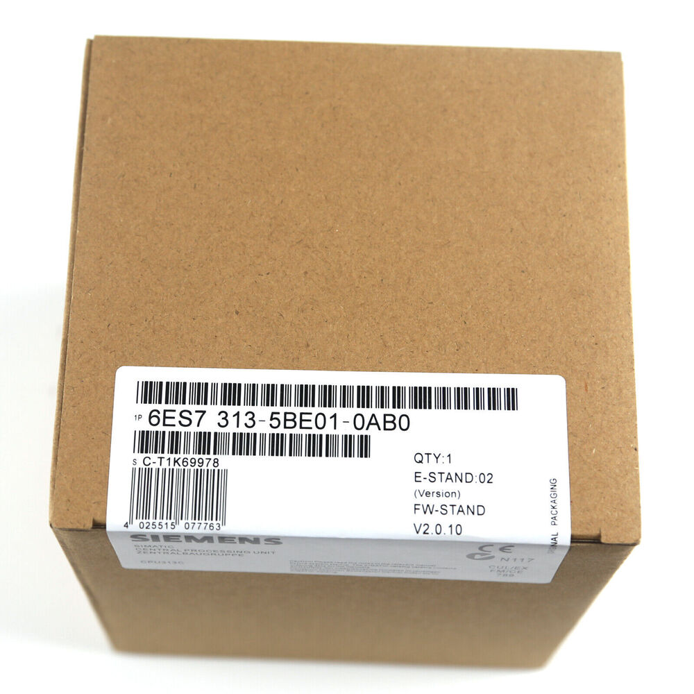 Brand New Siemens 6ES7 313-5BE01-0AB0 Sealed In Box 6ES7313-5BE01-0AB0 Fast Ship