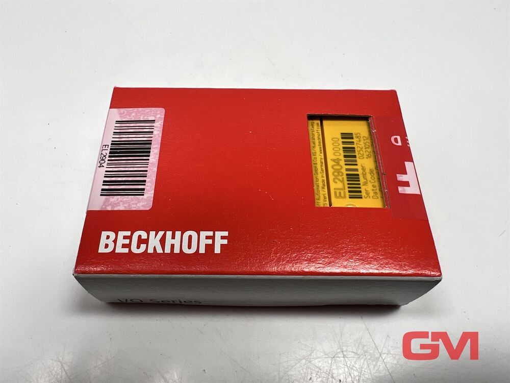 Beckhoff Ausgangsklemme EL2904-0000 Ethercat Serrefine Output EL2904 Twin Safe