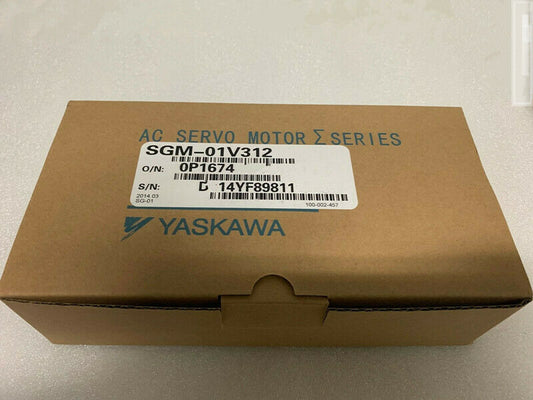 1PC New Yaskawa SGM-01V312 Servo Motor Expedited Shipping SGM01V312