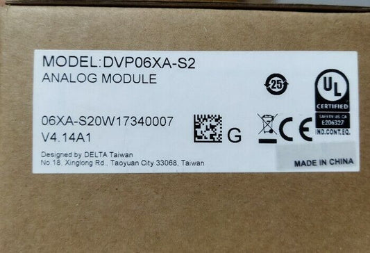 1PC New Delta DVP06XA-S2 PLC Module Free Shipping DVP06XAS2 DHL / UPS / FedEx