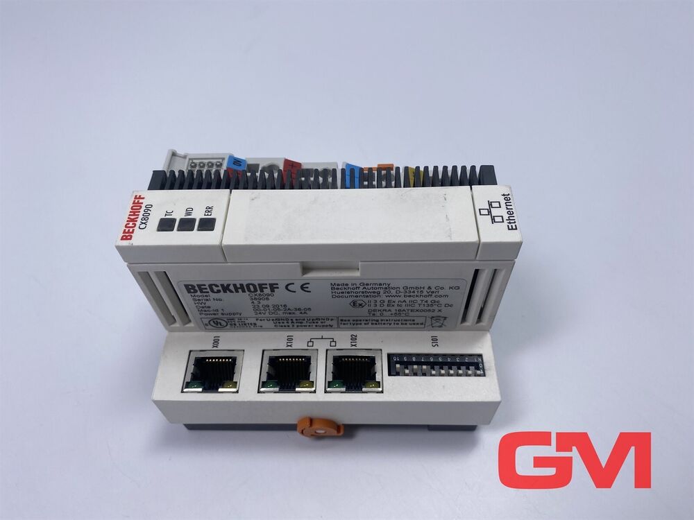 Beckhoff Cpu-Grundmodul CX8090 Embedded-Pc With Ethernet Module Hw 4.3 Unit