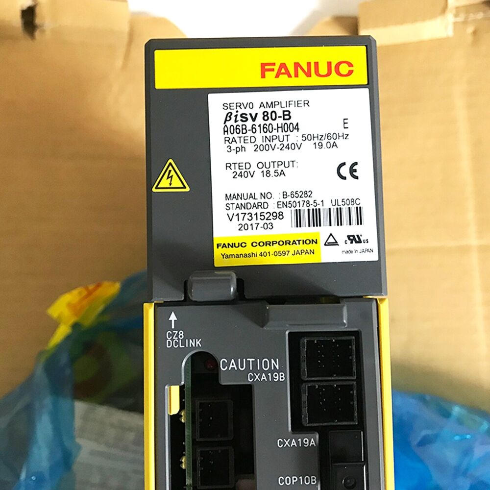 NEW FANUC A06b-6160-H004 Servo Drive Amplifier Module Logic Controller PLC DHL / UPS / FedEx