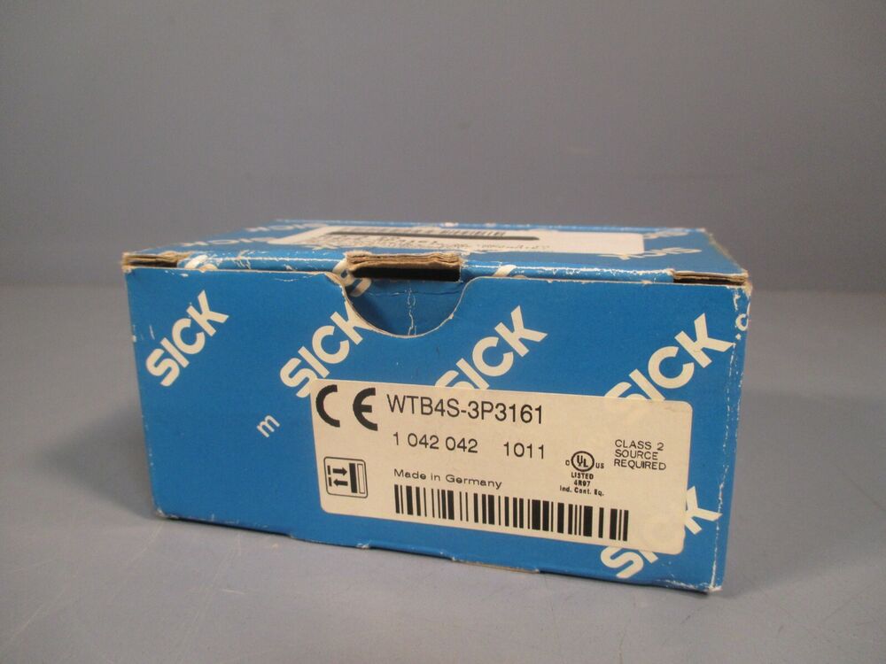 1PC New Sick WTB4S-3P3161 Photoelectric Sensors WTB4S3P3161 DHL / UPS / FedEx