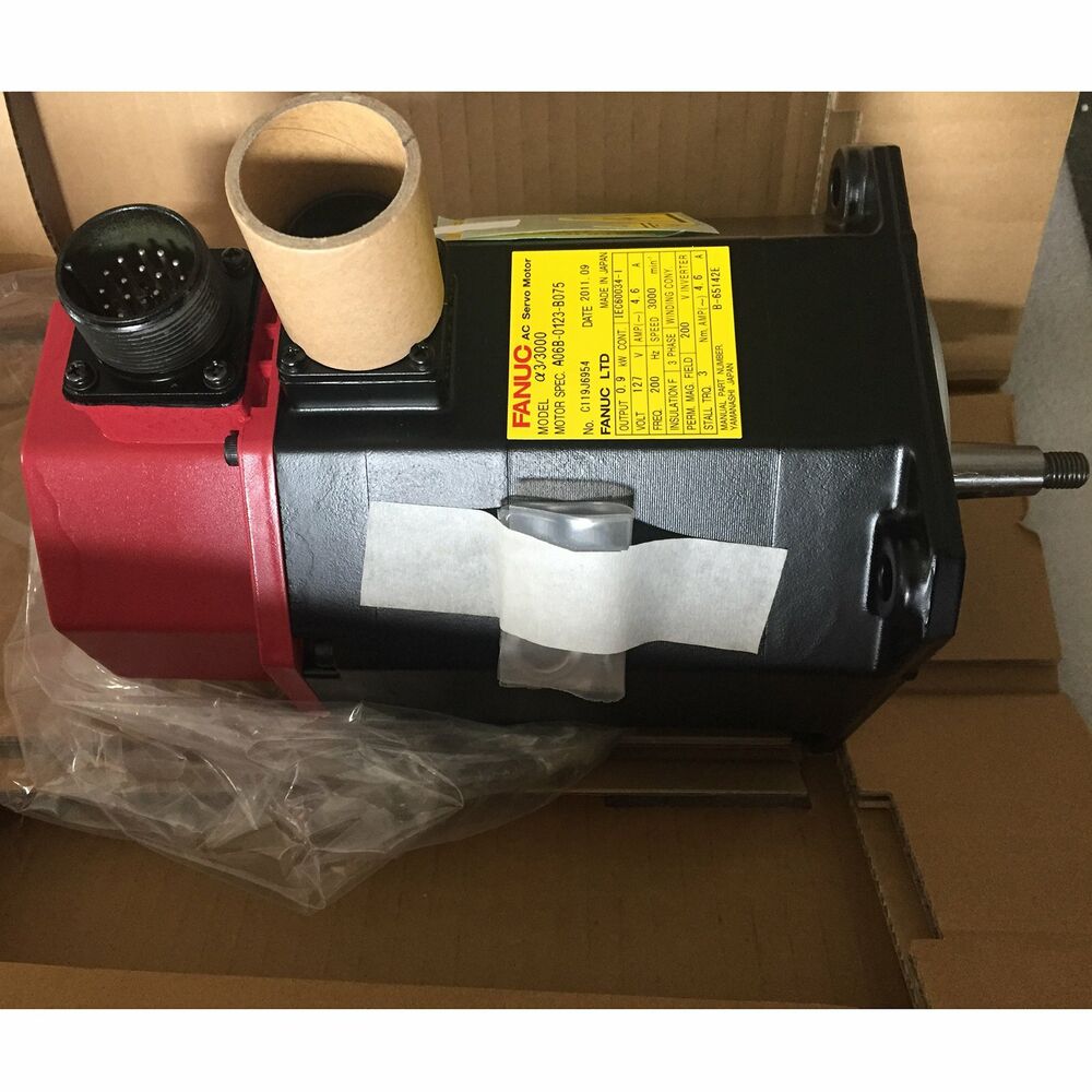 FANUC A06B-0123-B077 Servo Motor A06B0123B077 New Expendited ShippingDHL / UPS / FedEx