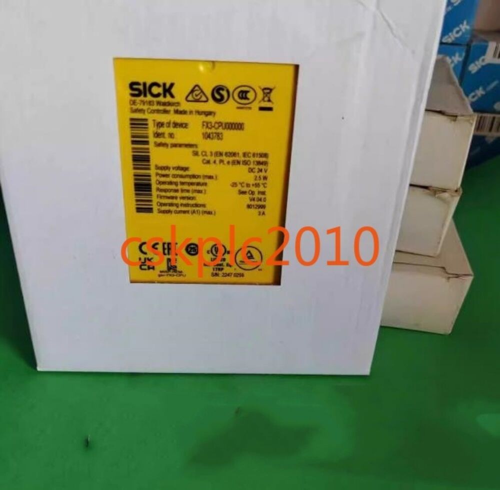 1PCS New original SICK safety system controller FX3-CPU000000 1043783 in stock