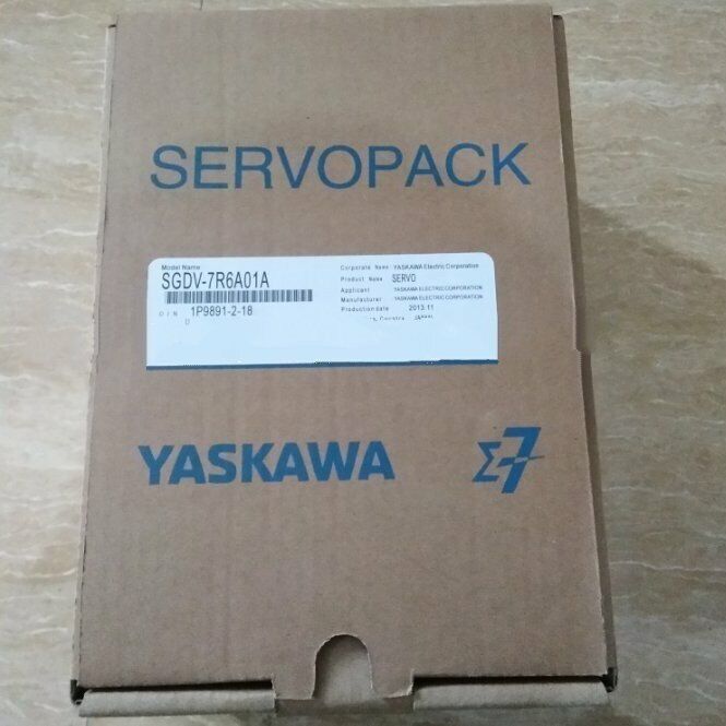 Yaskawa SGDV-7R6A01A Servo Drive SGDV7R6A01A New In Box Expedited Shipping DHL / UPS / FedEx